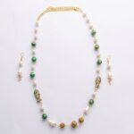 The Emerald Enamel & Matsya Pearl Mala